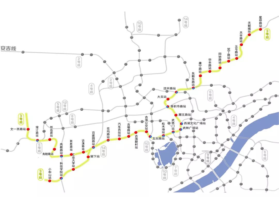 杭州地鐵3號(hào)線最新進(jìn)展與動(dòng)態(tài)更新